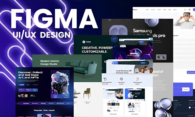 Figma ui ux design mobile app wireframe website dashboard prototype ...