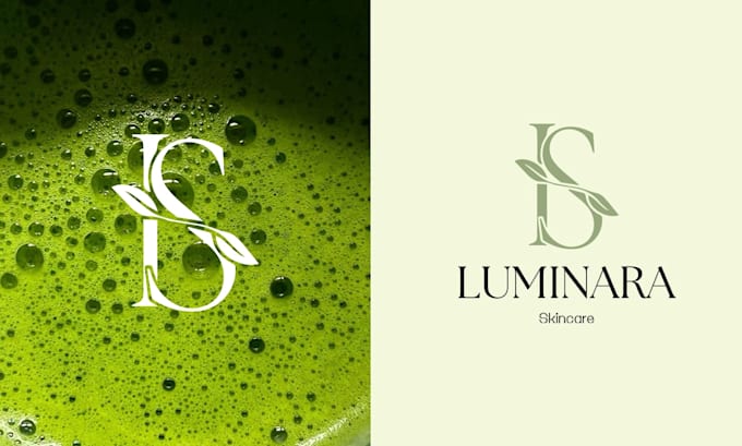 design an elegant brand logo for skincare and clothing