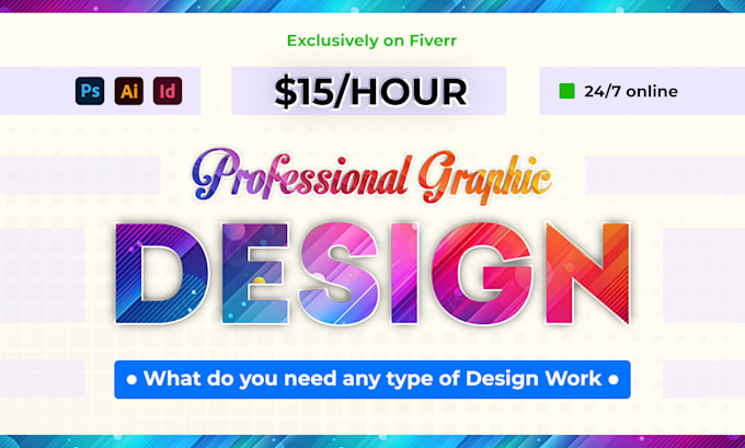 be you hourly graphic design worker
