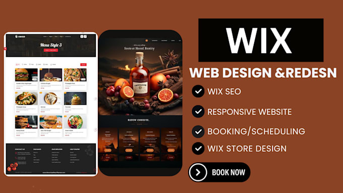 create wix website, redesign wixstudio and wix ecommerce online store