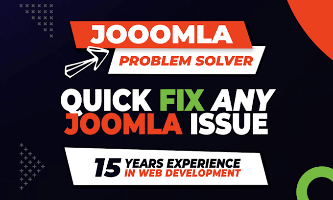 quickly fix any joomla bug or error and update your website