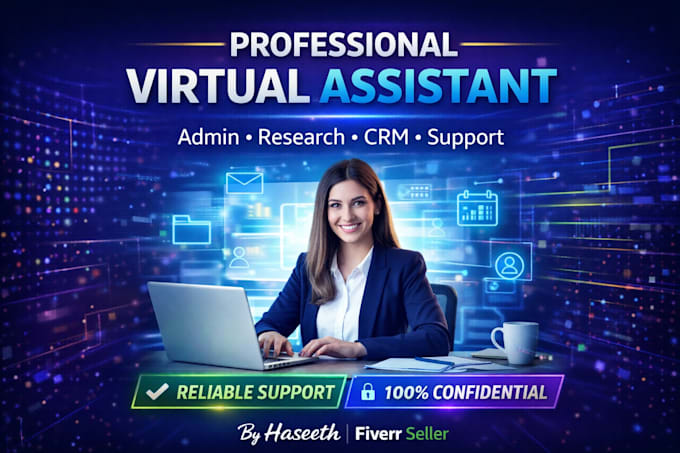 handle your daily tasks as a skilled virtual assistant