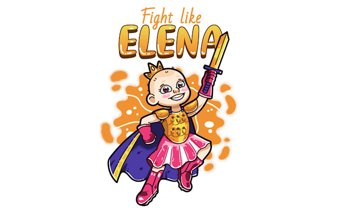 design fighting against cancer logo