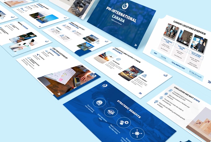do minor presentation design touches