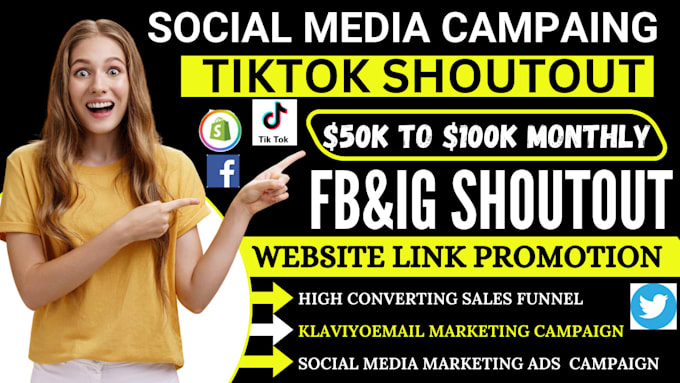 shootout promotes website link to 200musa uk canada twitter igfb tiktok audience