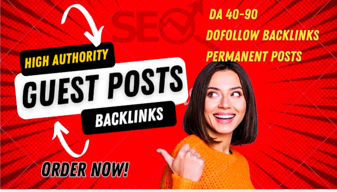publish high da 90 general guest post with SEO  dofollow backlinks