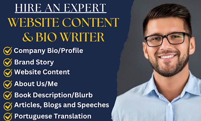 craft enticing company bio, brand story, about us, business profile, biography