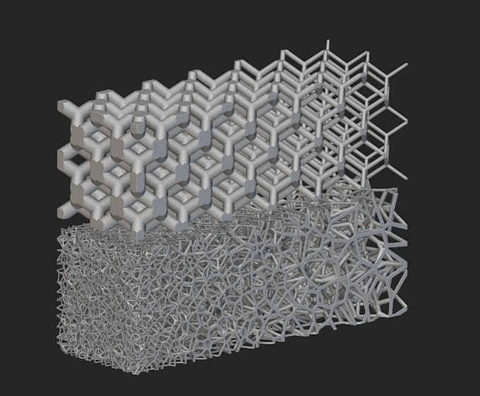 use lattices structures to improve performance of your part
