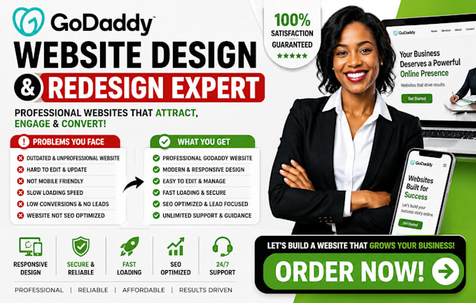 godaddy website design godaddy website redesign godaddy airo website