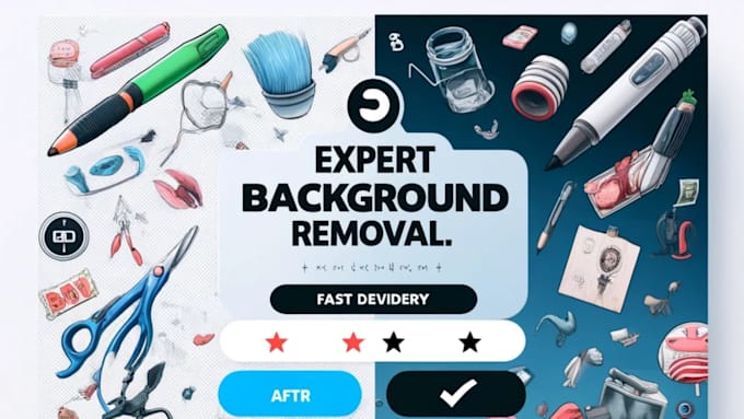 professionally remove background from any image