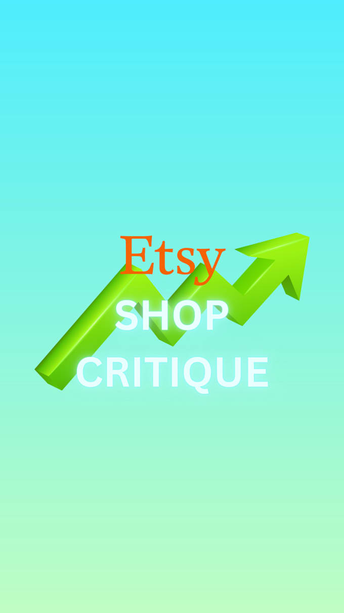 critique your etsy shop for optimization