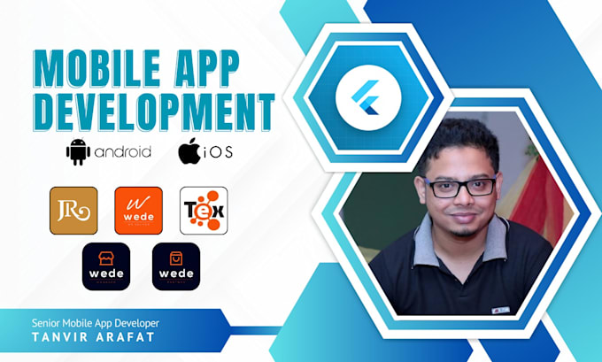 Develop a professional flutter mobile app for android and ios by ...