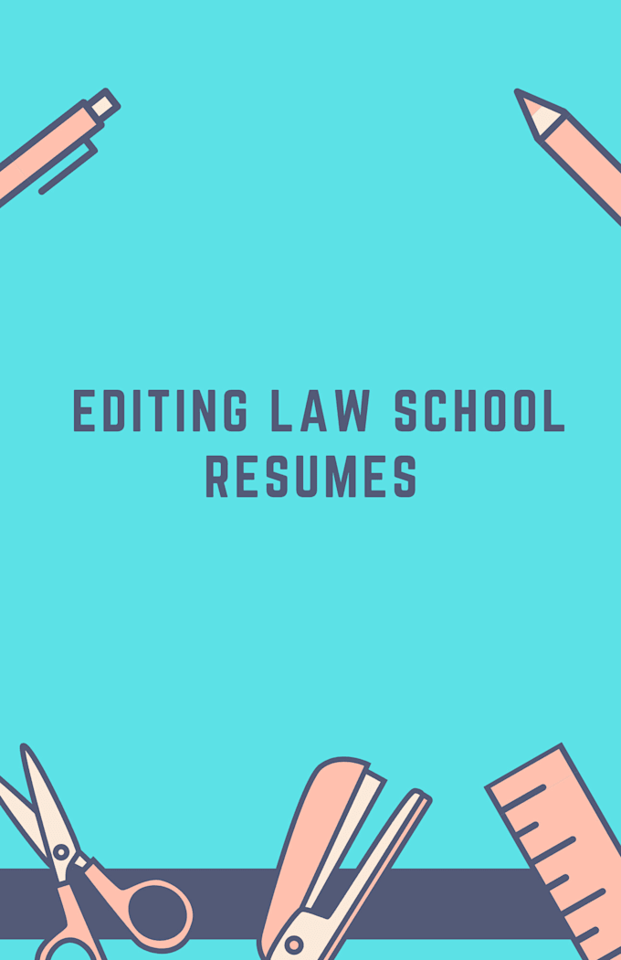 edit your law application being a former law school admissions officer