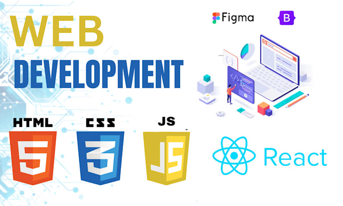 do web development in javascript and react