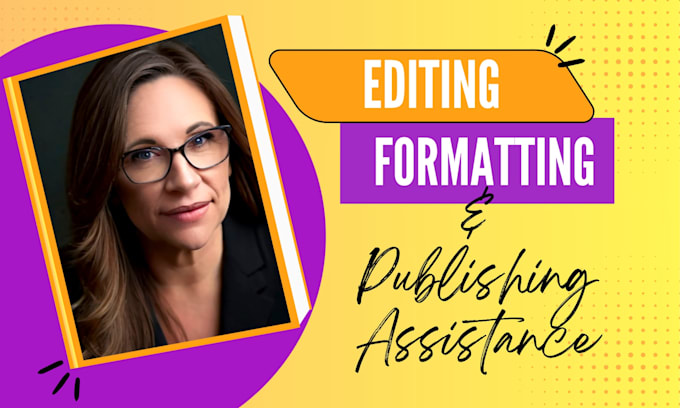 do amazon KDP book editing, formatting, publishing