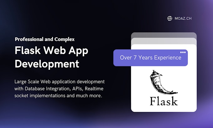 build a scalable and secure flask web app for you