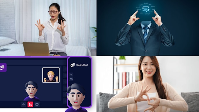 develop ai sign translator ai video translator ai voice translator