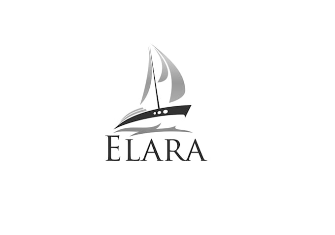 design unique luxury sailboat logo