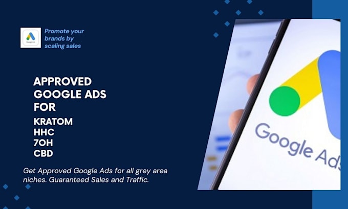 run google ads for kratom hydroxy hhc brands to boost sales