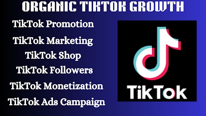 Do organic tiktok growth, tiktok ads, tik tok marketing to get real ...