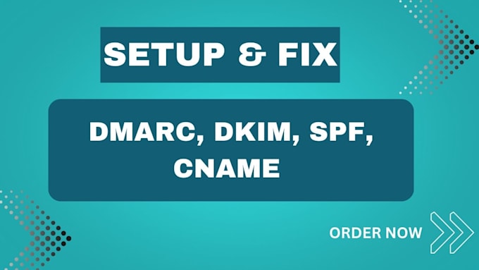 setup spf, dkim, dmarc and mx records