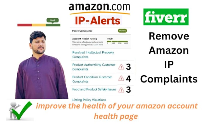 reinstate amazon product listing and remove intellectual property violation