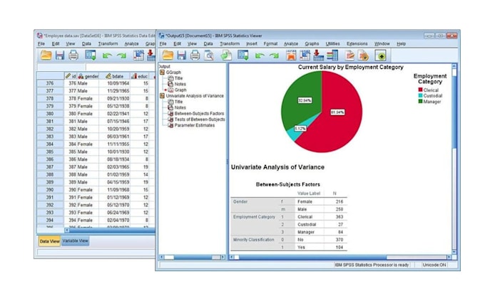 do your spss and stata analysis