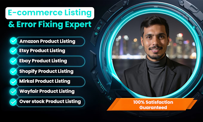 do walmart, wayfair and mirakl product listing and bulk upload