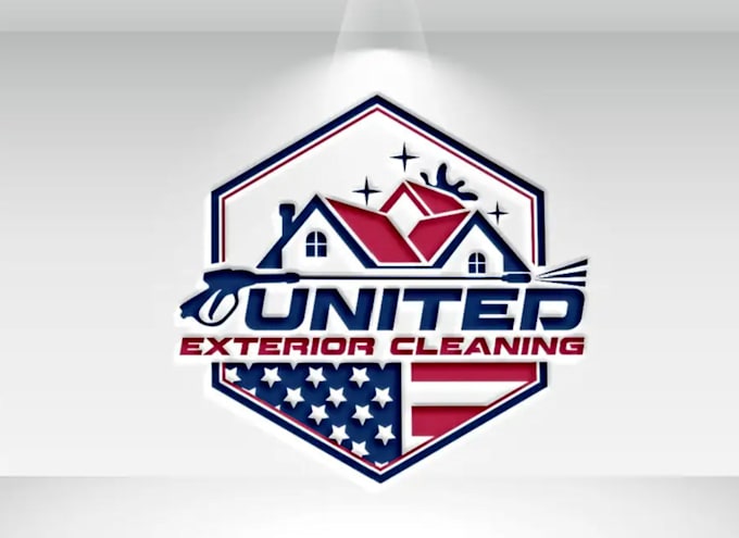 design classy simple equine training facility cleaning logo