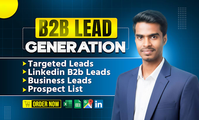 Do targeted b2b lead generation prospect list and verified business ...
