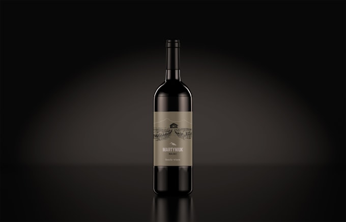 diseñaré una etiqueta personalizada para tu vino