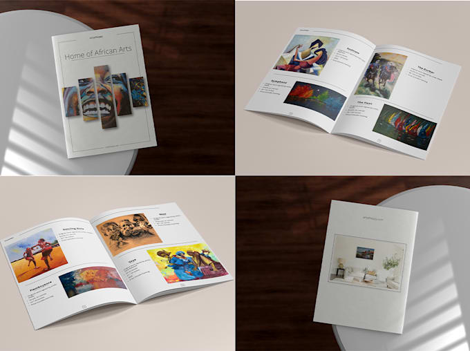 design a professional product catalog, catalogue