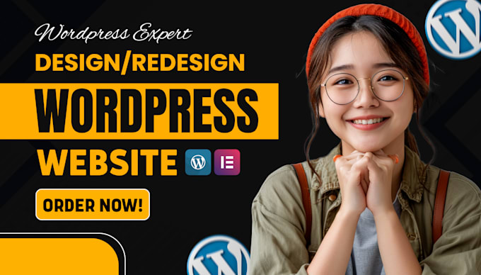 create wordpress website design, redesign wordpress business website development