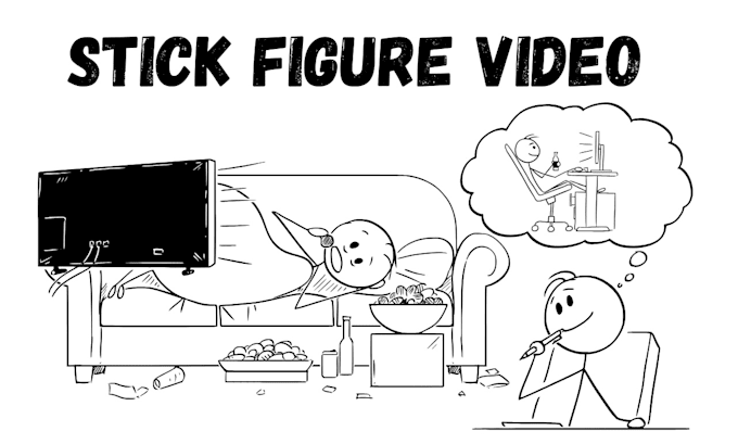 stick figure animation for social media
