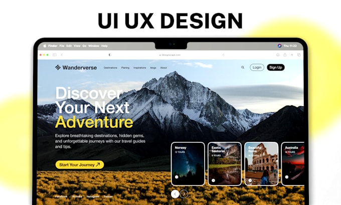 Create sleek figma ui ux design and custom website design by Driftsites ...