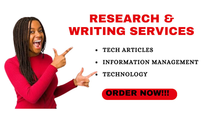 write tech articles, information management case studies and technology content