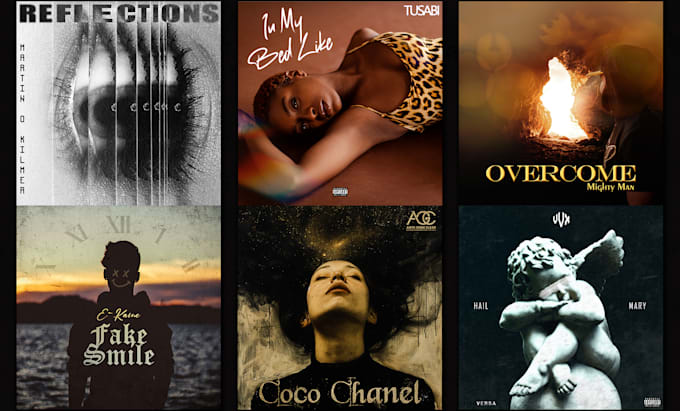 design rnb album cover art for you