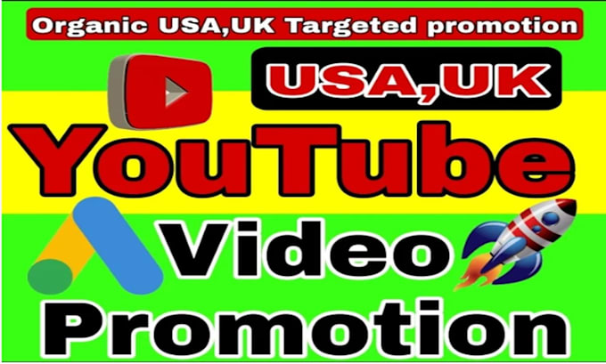 usa youtube channel promotion to usa active audience