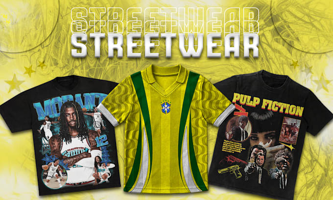 design premium streetwear graphics for your brand
