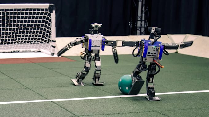 Do reinforcement learning in your robotics project by Zainali2008 | Fiverr