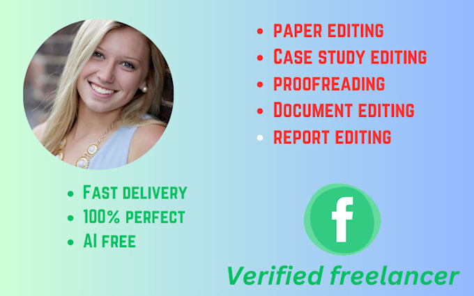 proofread and edit your reports and research in 12 hours