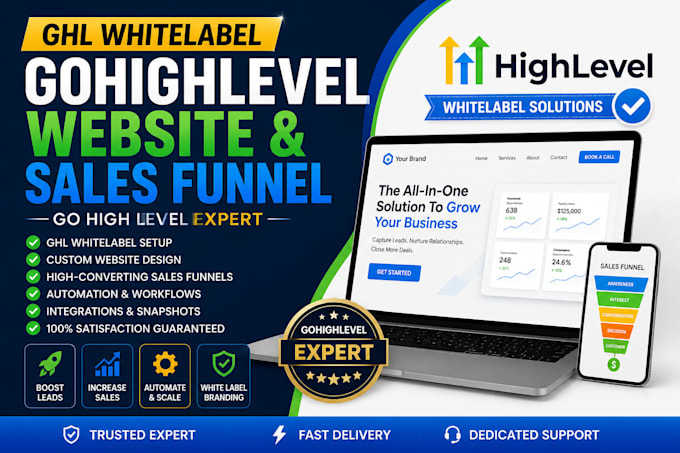 ghl whitelabel fg funnels sales funnelish amifox gohighlevel close io expert