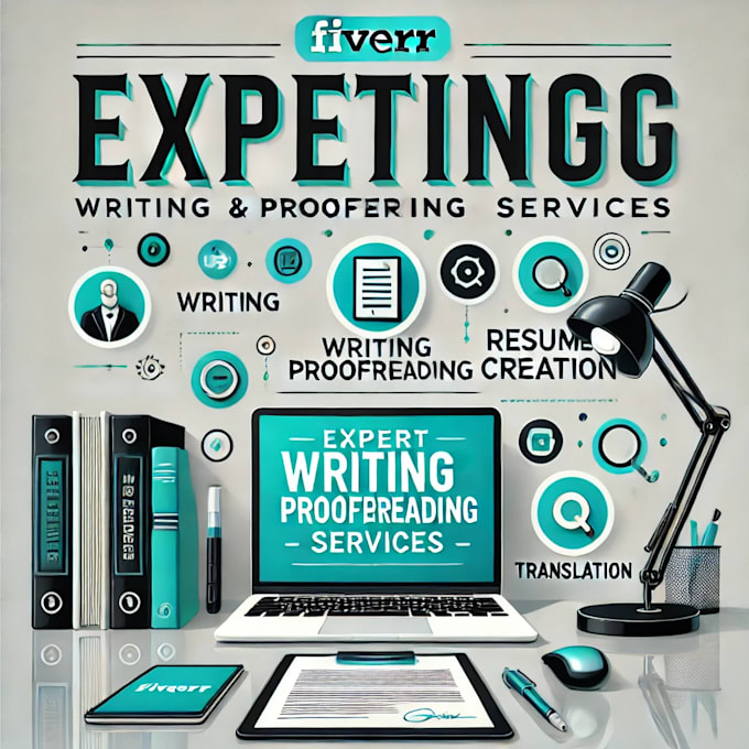 professionally write, edit, proofread assignments, books, resumes, and more
