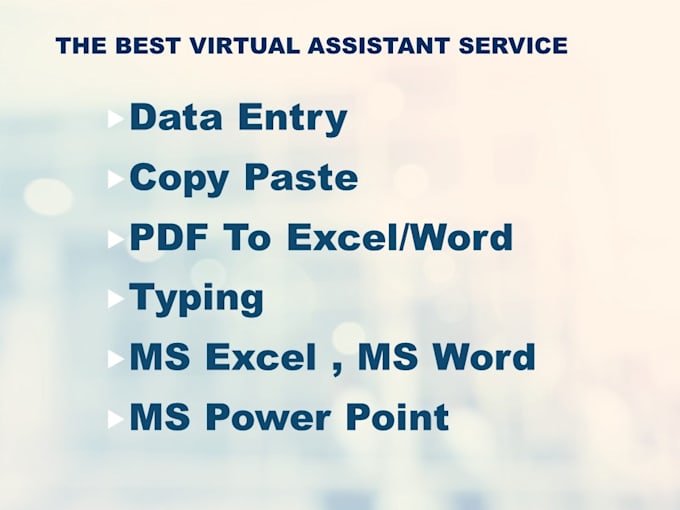 do data entry in low price