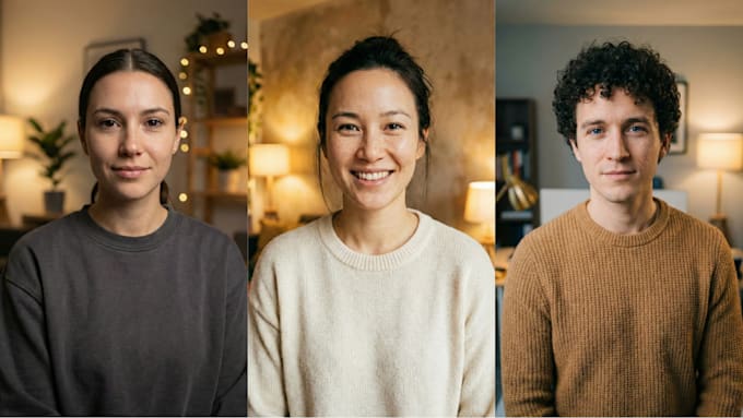 create custom ai avatar or photo lip sync video using ai