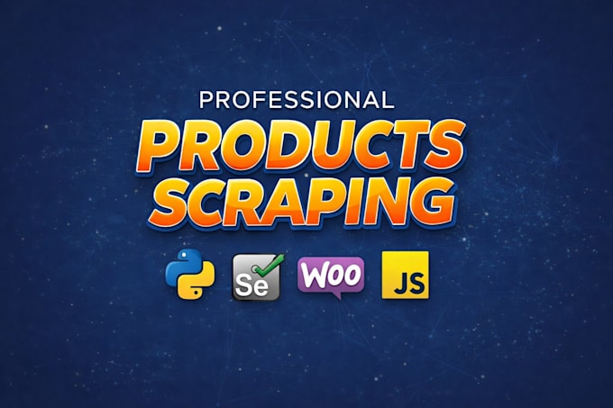 do professional website scraping and bulk product listing