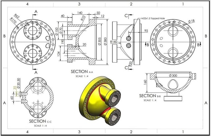 provide professional 3d modeling and 2d drawing
