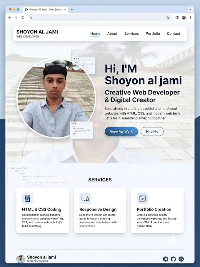 create a website with HTML, CSS, and bootstrap5