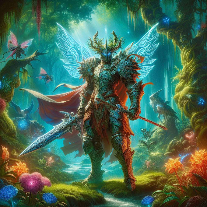 do your dnd character art