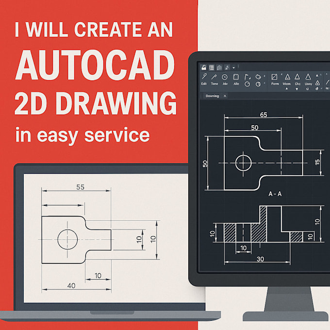 draw your design into autocad dwg